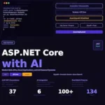 خرید و دانلود نسخه کامل کتاب زبان اصلی ASP.NET Core with AI: A Complete Beginner’s Guide to ASP.NET Core, Modern Web APIs, Cloud Applications, and AI-Powered Systems PDF | دانلود کتاب خارجی