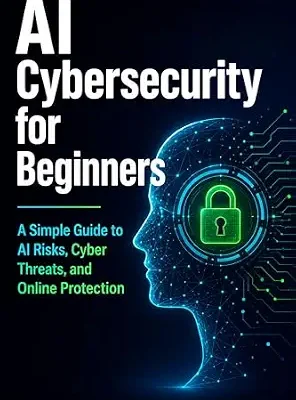 خرید و دانلود نسخه کامل کتاب زبان اصلی AI Cybersecurity for Beginners: A Simple Guide to AI Risks, Cyber Threats, and Online Protection (AI For Beginners Series) PDF | دانلود کتاب خارجی