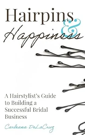 خرید و دانلود نسخه کامل کتاب زبان اصلی Hairpins & Happiness: A Hairstylist’s Guide to Building a Successful Bridal Business PDF | دانلود کتاب خارجی