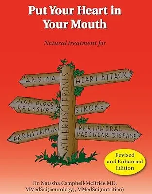خرید و دانلود نسخه کامل کتاب زبان اصلی Put Your Heart in Your Mouth: Natural Treatment for Atherosclerosis, Angina, Heart Attack, High Blood Pressure, Stroke, Arrhythmia, Peripheral Vascular Disease | دانلود کتاب خارجی