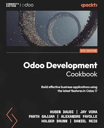 خرید و دانلود نسخه کامل کتاب زبان اصلی Odoo Development Cookbook: Build effective business applications using the latest features in Odoo 17 PDF | دانلود کتاب خارجی