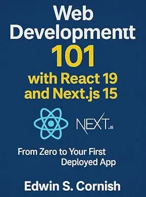 خرید و دانلود نسخه کامل کتاب زبان اصلی Web Development 101 with React 19 and Next.js 15: From Zero to Your First Deployed App PDF | دانلود کتاب خارجی