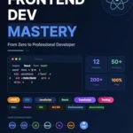 خرید و دانلود نسخه کامل کتاب زبان اصلی Frontend Development Mastery: The Complete 2025 Roadmap to HTML, CSS, JavaScript, React, TypeScript, and Next.js — From Absolute Beginner to Professional Engineer PDF | دانلود کتاب خارجی