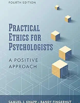 خرید و دانلود نسخه کامل کتاب زبان اصلی Practical Ethics for Psychologists: A Positive Approach PDF | دانلود کتاب خارجی
