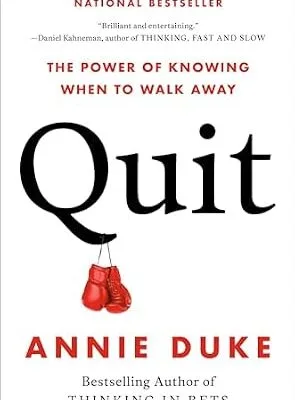 خرید و دانلود نسخه کامل کتاب زبان اصلی Quit: The Power of Knowing When to Walk Away PDF | دانلود کتاب خارجی