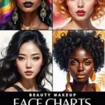 خرید و دانلود نسخه کامل کتاب زبان اصلی Beauty Makeup Face Charts: Your Ultimate Guide to Diverse Beauty PDF | دانلود کتاب خارجی