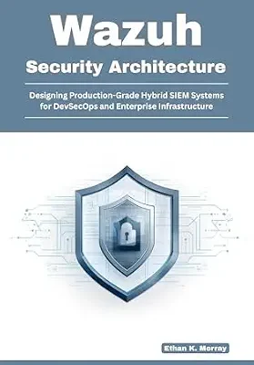 خرید و دانلود نسخه کامل کتاب زبان اصلی Wazuh Security Architecture: Designing Production-Grade Hybrid SIEM Systems for DevSecOps and Enterprise Infrastructure PDF | دانلود کتاب خارجی
