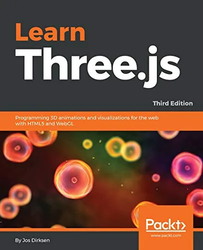 خرید و دانلود نسخه کامل کتاب زبان اصلی Learn Three.js: Programming 3D animations and visualizations for the web with HTML5 and WebGL, 3rd Edition Kindle Edition PDF | دانلود کتاب خارجی