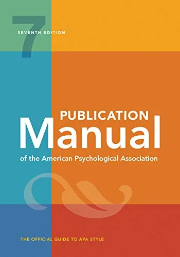 خرید و دانلود نسخه کامل کتاب زبان اصلی Publication Manual (OFFICIAL) 7th Edition of the American Psychological Association: 7th Edition, 2020 Copyright 7th Edition PDF | دانلود کتاب خارجی_6ab0acd3ed4ab.jpeg خرید و دانلود نسخه کامل کتاب زبان اصلی Publication Manual (OFFICIAL) 7th Edition of the American Psychological Association: 7th Edition, 2020 Copyright 7th Edition PDF | دانلود کتاب خارجی
