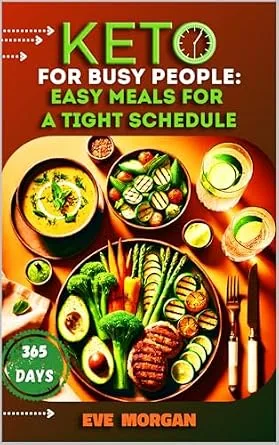 خرید و دانلود نسخه کامل کتاب زبان اصلی Keto for Busy People: easy мeals for a tight schedule (Vitality Food Series) | دانلود کتاب خارجی