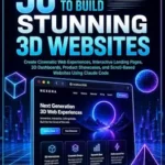خرید و دانلود نسخه کامل کتاب زبان اصلی 50 AI Prompts to Build Stunning 3D Websites: Create Cinematic Web Experiences, Interactive Landing Pages, 3D Dashboards, Product Showcases, and Scroll-Based Websites Using Claude Code PDF | دانلود کتاب خارجی