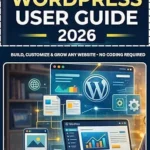 خرید و دانلود نسخه کامل کتاب زبان اصلی WORDPRESS USER GUIDE FOR BEGINNERS 2026: Build, Customize & Grow Any Website – No Coding Required PDF | دانلود کتاب خارجی