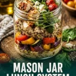 خرید و دانلود نسخه کامل کتاب زبان اصلی Mason Jar Lunch System: Meal Prep Recipes for a Full Work Week (The Mason Jar Method Series) | دانلود کتاب خارجی
