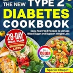 خرید و دانلود نسخه کامل کتاب زبان اصلی The New Type 2 Diabetes Cookbook: Easy, Real-Food Recipes to Manage Blood Sugar and Support Weight Loss — Stress-Free Meals to Enjoy Real Food, with a 28-Day Meal Plan & Full-Color Photos | دانلود کتاب خارجی