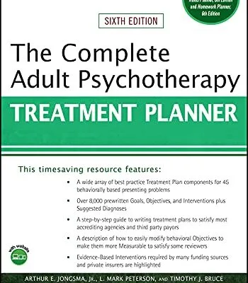 خرید و دانلود نسخه کامل کتاب زبان اصلی The Complete Adult Psychotherapy Treatment Planner (PracticePlanners) 6th Edition PDF | دانلود کتاب خارجی