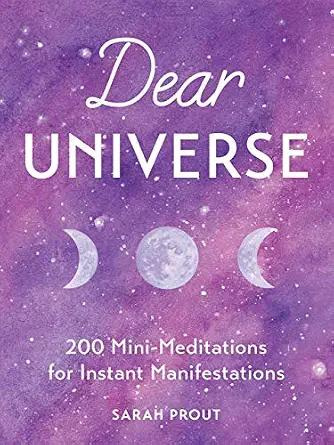 خرید و دانلود نسخه کامل کتاب زبان اصلی Dear Universe: 200 Mini-Meditations for Instant Manifestations PDF | دانلود کتاب خارجی