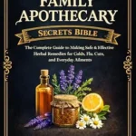 خرید و دانلود نسخه کامل کتاب زبان اصلی Family Apothecary Secrets Bible:The Complete Guide to Making Safe and Effective Herbal Remedies for Colds, Flu, Cuts, and Everyday Ailments PDF | دانلود کتاب خارجی