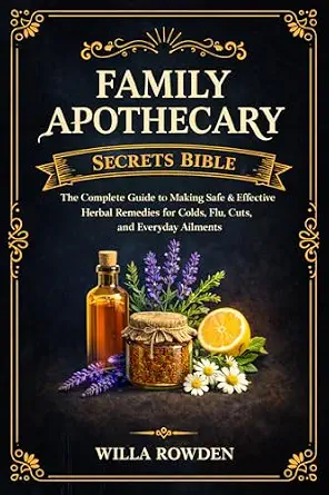 خرید و دانلود نسخه کامل کتاب زبان اصلی Family Apothecary Secrets Bible:The Complete Guide to Making Safe and Effective Herbal Remedies for Colds, Flu, Cuts, and Everyday Ailments PDF | دانلود کتاب خارجی_6aa77af8a8437.webp خرید و دانلود نسخه کامل کتاب زبان اصلی Family Apothecary Secrets Bible:The Complete Guide to Making Safe and Effective Herbal Remedies for Colds, Flu, Cuts, and Everyday Ailments PDF | دانلود کتاب خارجی