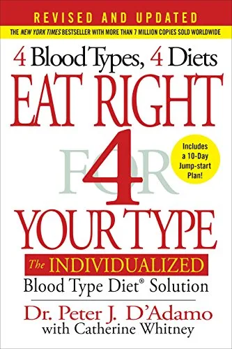 خرید و دانلود نسخه کامل کتاب زبان اصلی Eat Right 4 Your Type (Revised and Updated): The Individualized Blood Type Diet Solution Kindle Edition | دانلود کتاب خارجی_6ab4fdac73739.jpeg خرید و دانلود نسخه کامل کتاب زبان اصلی Eat Right 4 Your Type (Revised and Updated): The Individualized Blood Type Diet Solution Kindle Edition | دانلود کتاب خارجی