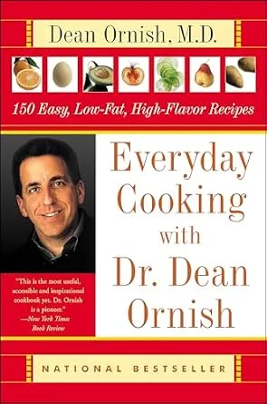 خرید و دانلود نسخه کامل کتاب زبان اصلی Everyday Cooking with Dr. Dean Ornish: 150 Easy, Low-Fat, High-Flavor Recipes | دانلود کتاب خارجی