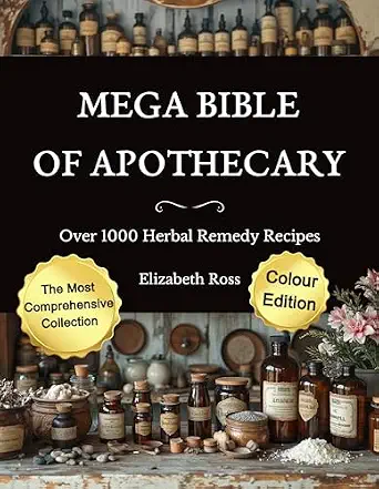 خرید و دانلود نسخه کامل کتاب زبان اصلی Mega Bible of Apothecary: Over 1000 Herbal Remedy Recipes PDF | دانلود کتاب خارجی_6aa7c59bb25fb.webp خرید و دانلود نسخه کامل کتاب زبان اصلی Mega Bible of Apothecary: Over 1000 Herbal Remedy Recipes PDF | دانلود کتاب خارجی