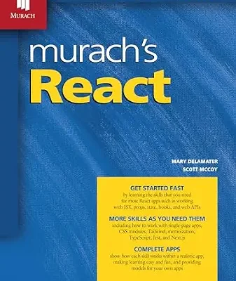 خرید و دانلود نسخه کامل کتاب زبان اصلی Murach’s React PDF | دانلود کتاب خارجی