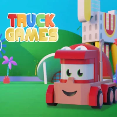 خرید و دانلود نسخه کامل کارتون Truck Games زبان اصلی