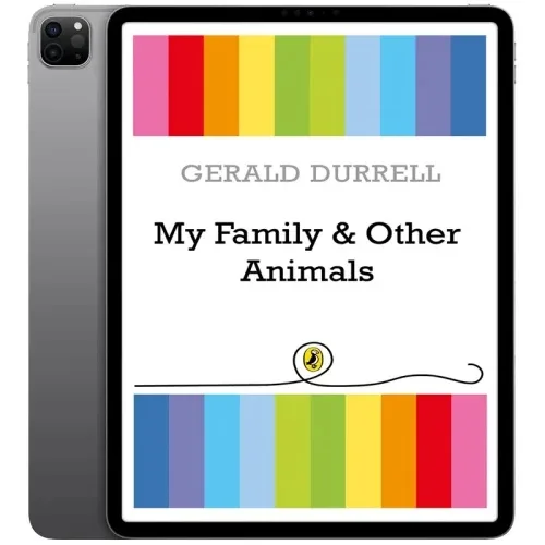 My-Family-and-Other-Animals-500x500-1 خرید و دانلود نسخه کامل کتاب انگلیسی My Family and Other Animals 2006 | رمان انگلیسی | کتاب PDF خارجی | رمان خارجی | یادگیری زبان انگلیسی - تصویر 1