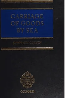 خرید و دانلود نسخه کامل کتاب Carriage of goods by sea –  Pdf