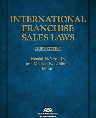 خرید و دانلود نسخه کامل کتاب International Franchise Sales Laws  (3rd Edition) –  +  Pdf