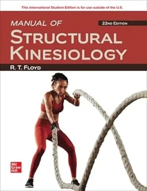 خرید و دانلود نسخه کامل کتاب Manual of Structural Kinesiology ISE (22nd Edition) –  Pdf