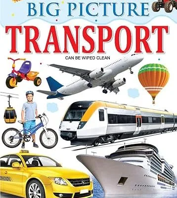 خرید و دانلود نسخه کامل کتاب My First Board Book of Transport –  PDF