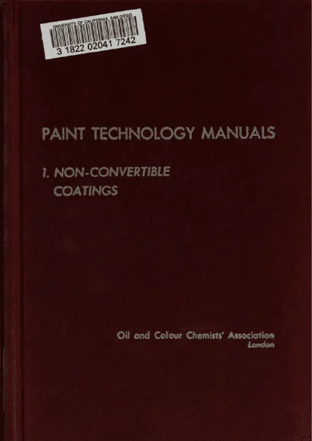 خرید و دانلود نسخه کامل کتاب Paint Technology Manuals Non-convertible coatings · Volume 1 – Pdf_683ccd46ad62d.png خرید و دانلود نسخه کامل کتاب Paint Technology Manuals Non-convertible coatings · Volume 1 – Pdf