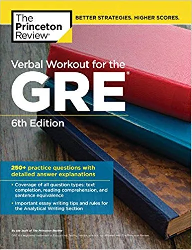 خرید و دانلود نسخه کامل کتاب Verbal Workout for the GRE, 6th Edition: 250+ Practice Questions with Detailed Answer Explanations (Graduate School Test Preparation)_68385a94b358c.jpeg خرید و دانلود نسخه کامل کتاب Verbal Workout for the GRE, 6th Edition: 250+ Practice Questions with Detailed Answer Explanations (Graduate School Test Preparation)