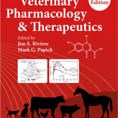 خرید و دانلود نسخه کامل کتاب Veterinary Pharmacology and Therapeutics Tenth Edition –  PDF