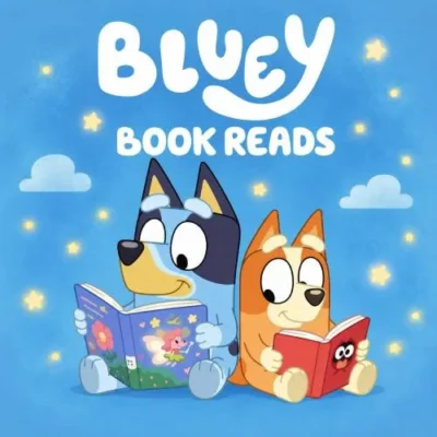 خرید و دانلود نسخه کامل کارتون Bluey Book Reads زبان اصلی