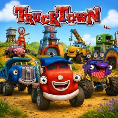 خرید و دانلود نسخه کامل کارتون Trucktown زبان اصلی