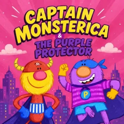 خرید و دانلود نسخه کامل کارتون Captain Monsterica and the Purple Protector زبان اصلی