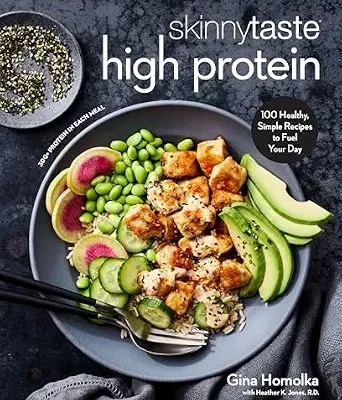 خرید و دانلود نسخه کامل کتاب زبان اصلی Skinnytaste High Protein: 100 Healthy, Simple Recipes to Fuel Your Day: A Cookbook | دانلود کتاب خارجی