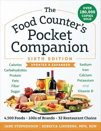 خرید و دانلود نسخه کامل کتاب زبان اصلی The Food Counter’s Pocket Companion: Calories, Carbohydrates, Protein, Fats, Fiber, Sugar, Sodium, Iron, Calcium, Potassium, and Vitamin D-with 32 Restaurant Chains | دانلود کتاب خارجی_6ac3f274d3eec.webp خرید و دانلود نسخه کامل کتاب زبان اصلی The Food Counter’s Pocket Companion: Calories, Carbohydrates, Protein, Fats, Fiber, Sugar, Sodium, Iron, Calcium, Potassium, and Vitamin D-with 32 Restaurant Chains | دانلود کتاب خارجی